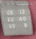 Womens UK Size 12 ASOS Pink