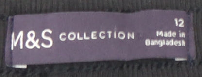 Marks and Spencer Women's Black Skirt Size 12