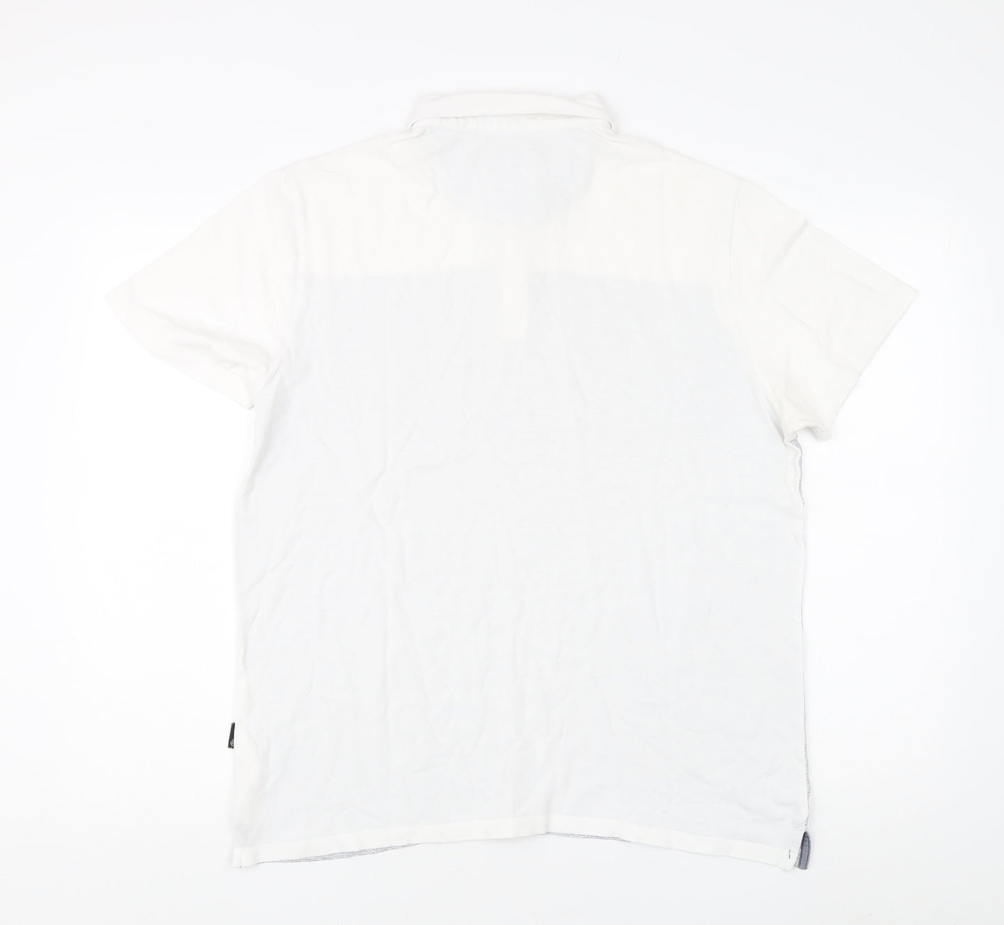 Burton Menswear Men's White Large Polo Shirt