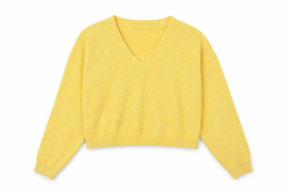 Womens UK Size S H&M Yellow Pullover Jumper