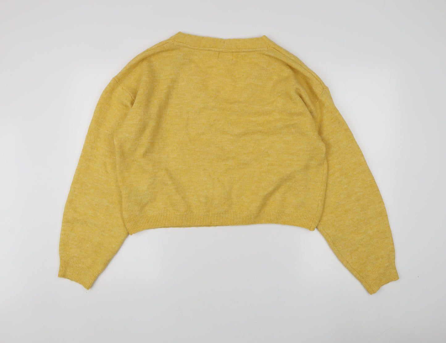 Womens UK Size S H&M Yellow Pullover Jumper
