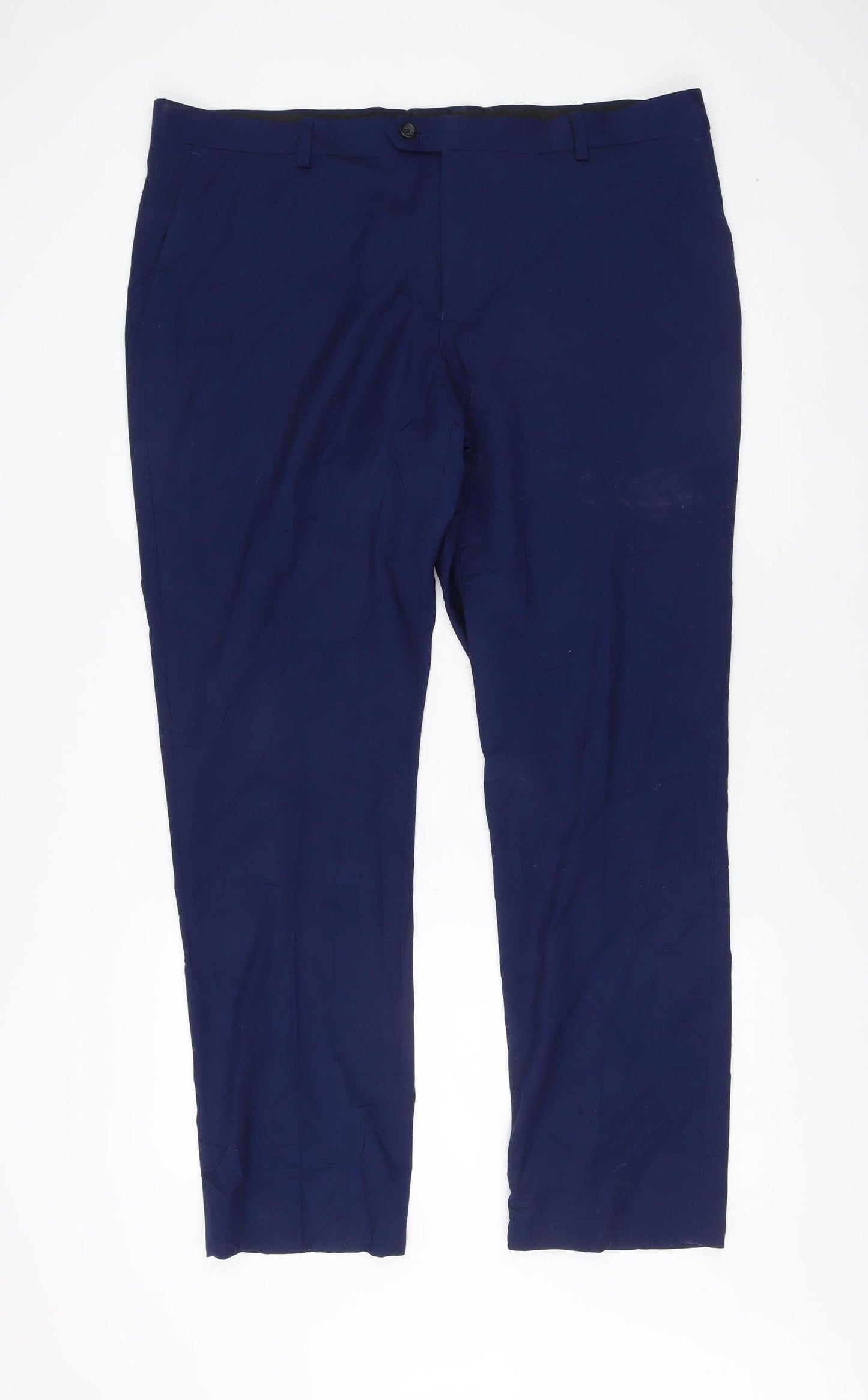 Womens UK Size 40 NEXT Classic Fit BusinessCasual Blue Trousers