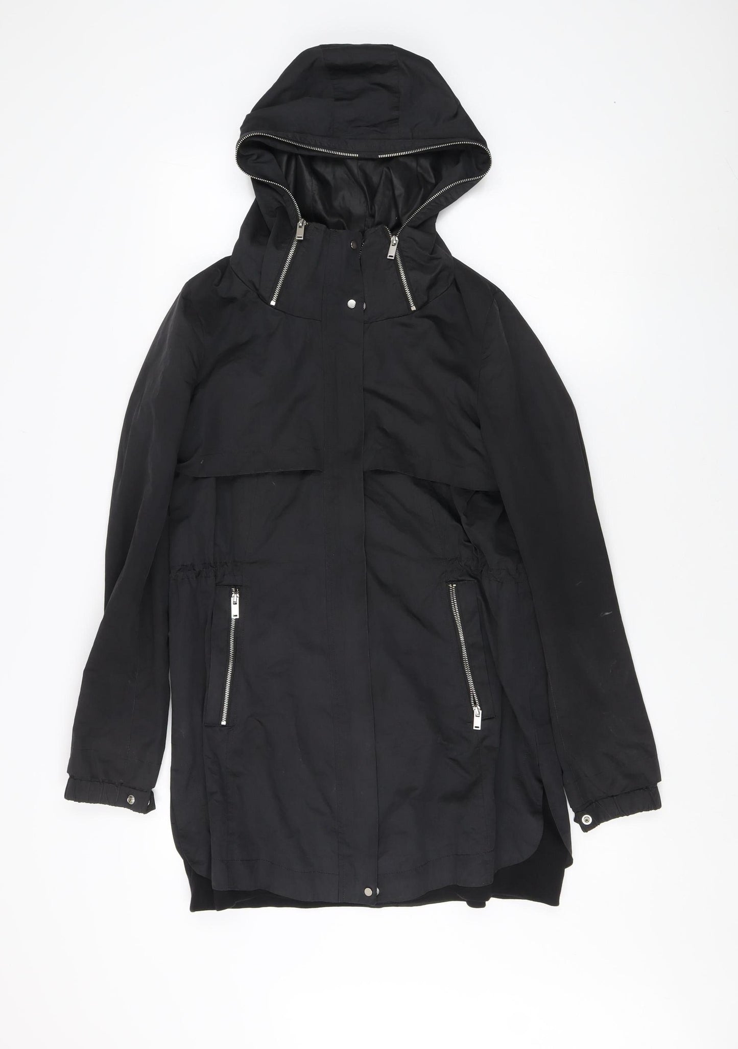 Zara Basic Women's Black Anorak Jacket S