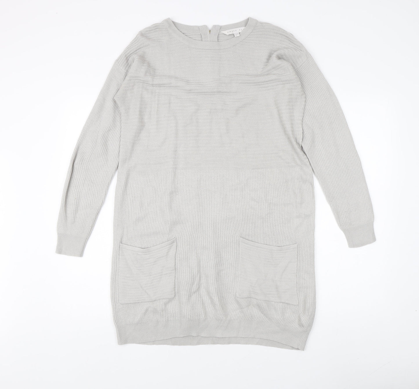 Womens UK Size 10 Amara Reya Grey Pullover Jumper