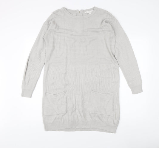 Womens UK Size 10 Amara Reya Grey Pullover Jumper