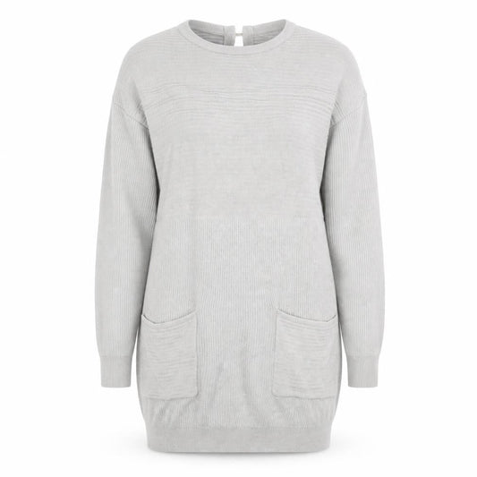 Womens UK Size 10 Amara Reya Grey Pullover Jumper