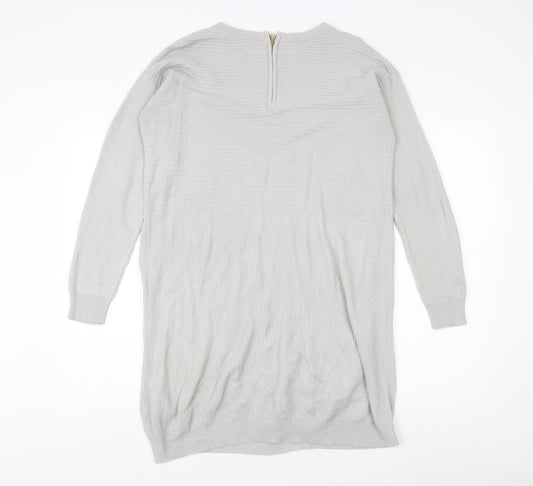Womens UK Size 10 Amara Reya Grey Pullover Jumper