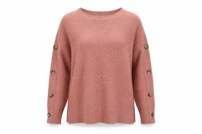 Womens UK Size M Monsoon Pink Pullover Jumper