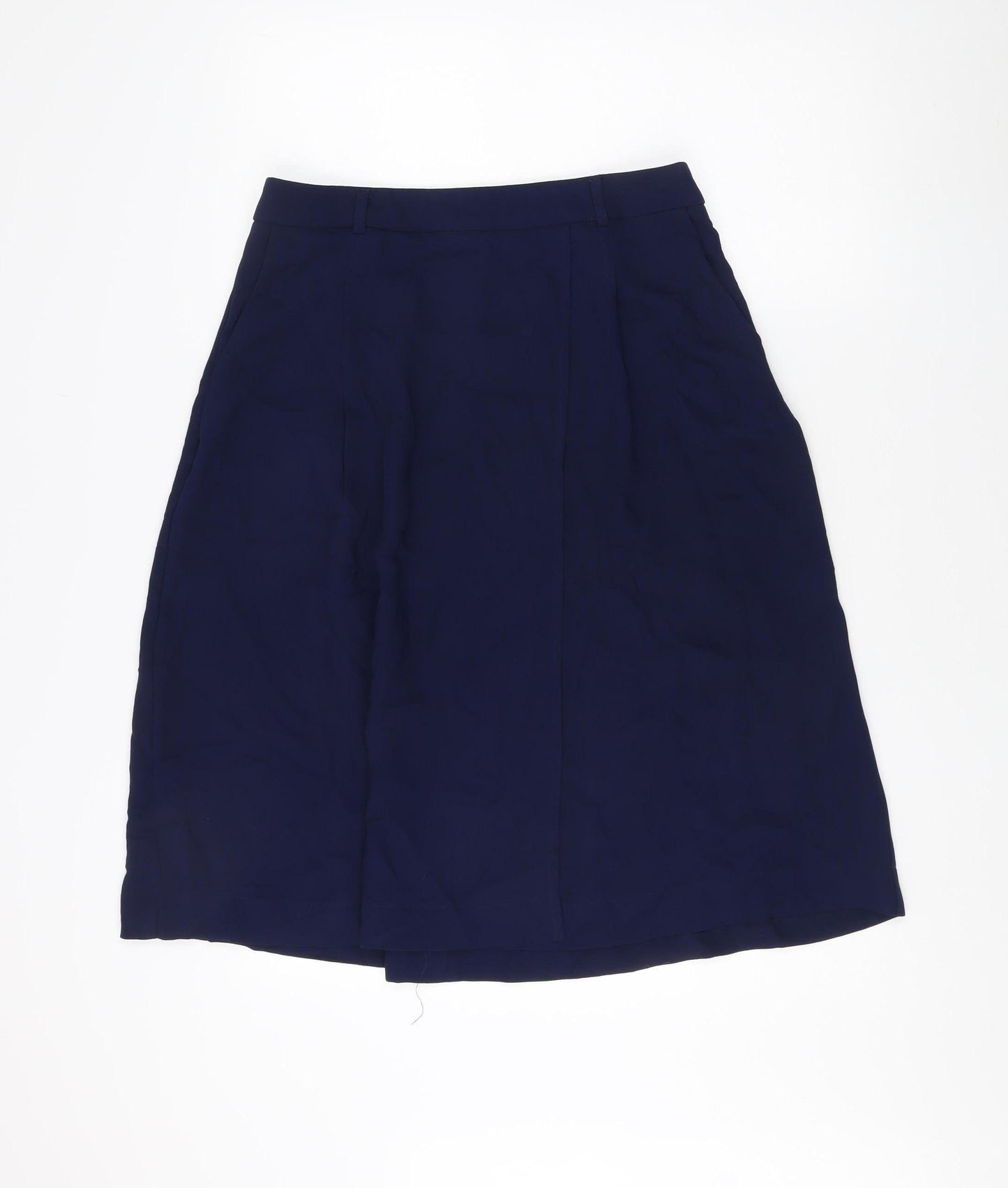 NOOSNOW Women's Blue Knee Length Skirt, Size 12