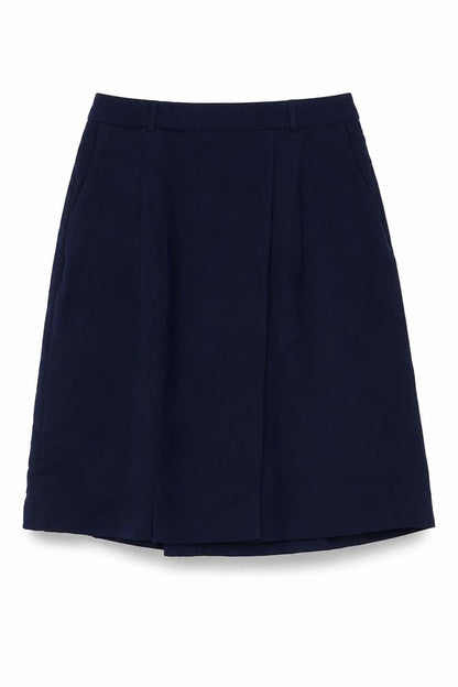 NOOSNOW Women's Blue Knee Length Skirt, Size 12