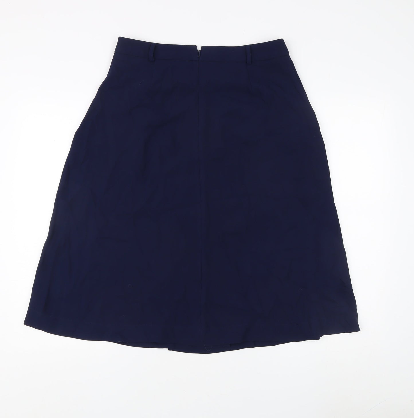 NOOSNOW Women's Blue Knee Length Skirt, Size 12