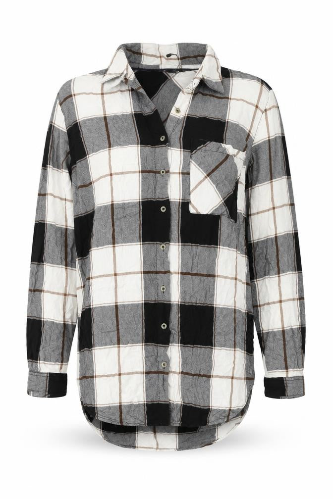 Womens UK Size 14 M&Co Multicoloured Basic Button-Up