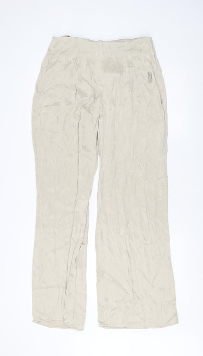 Womens UK Size M Zara   Beige Trousers