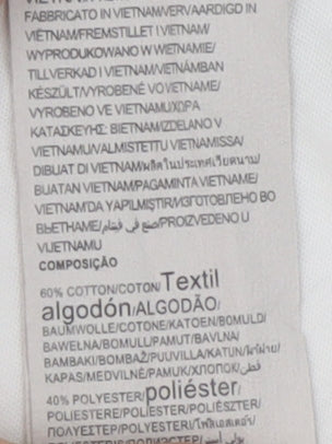 Under Armour Men's White Relaxed Fit T-Shirt L