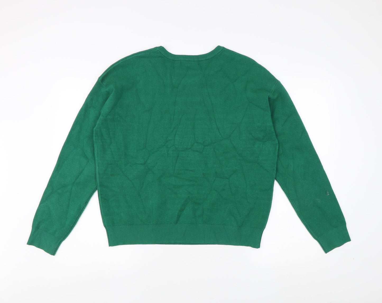 Womens UK Size L Tahari Green Pullover Jumper