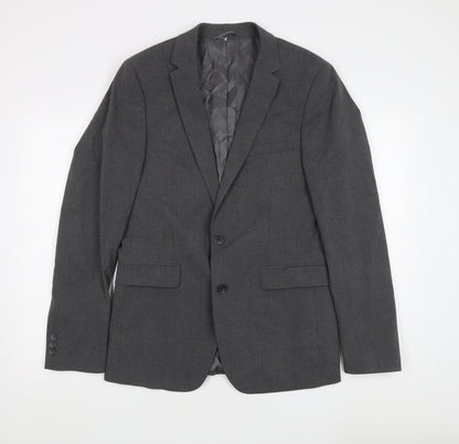 Mens UK Size 40 John Lewis Regular Grey Suit Jacket