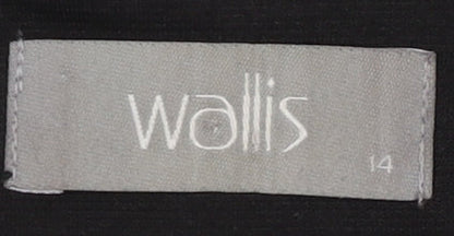 Wallis Women's Black Blazer Size 14