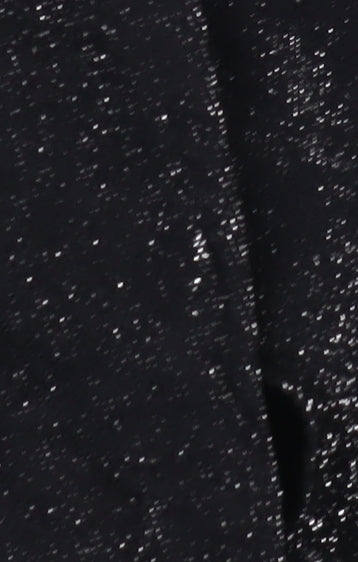 Next Women's Black Glitter Wrap Dress Size 12