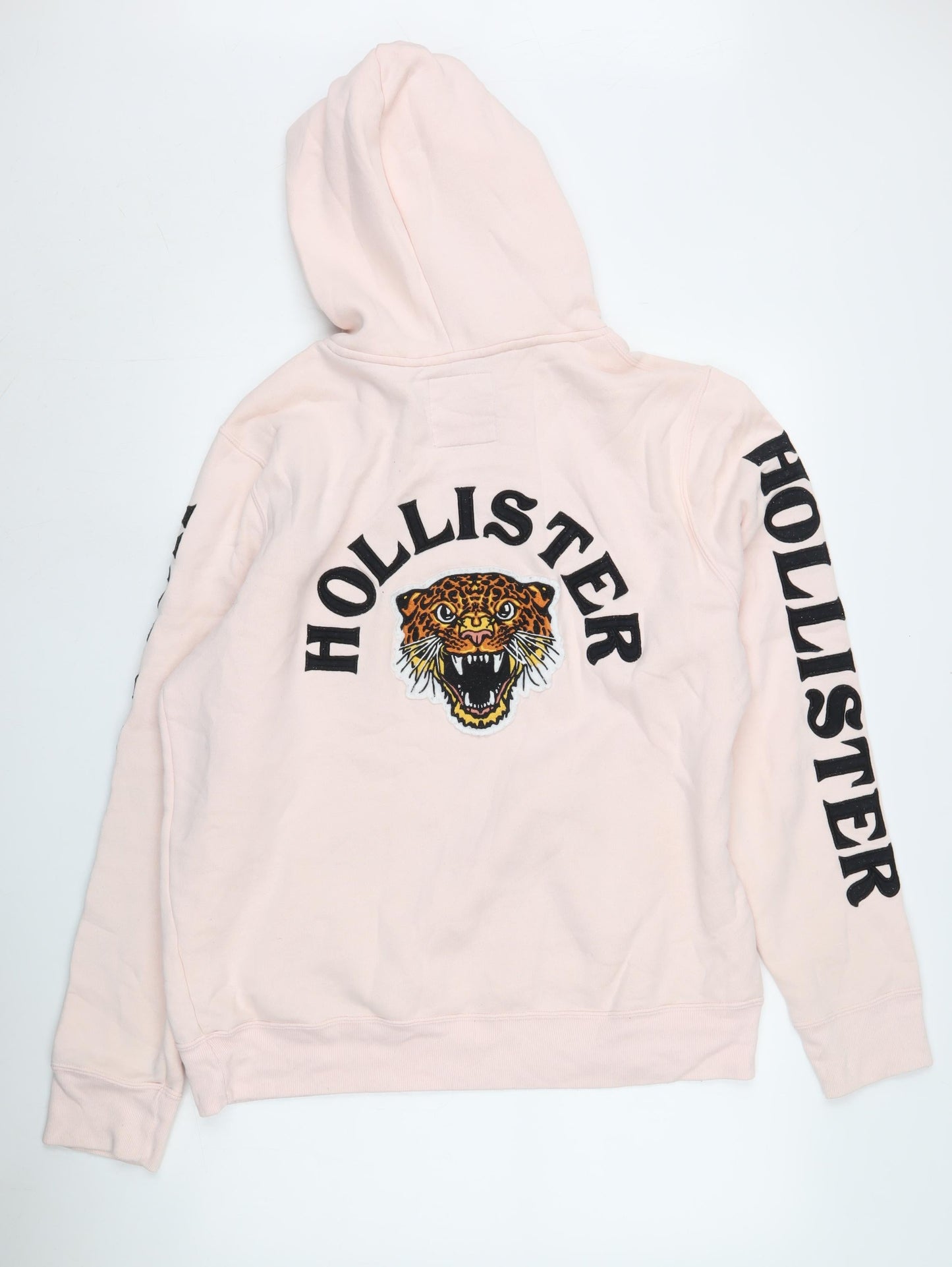 Hollister Women Pink Large Pullover Hoodie