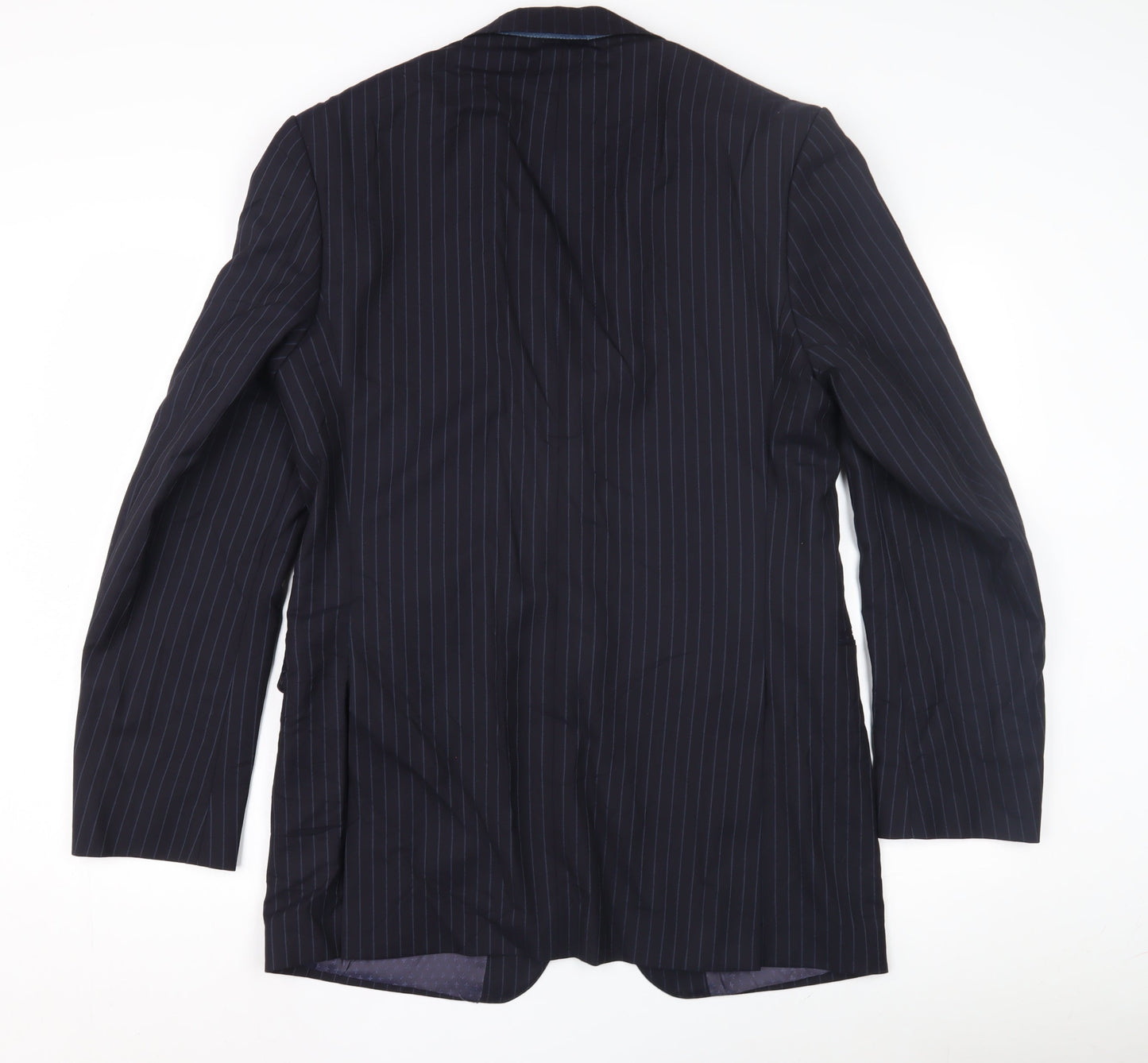 Mens UK Size 38 Marks and Spencer Regular Blue Suit Jacket