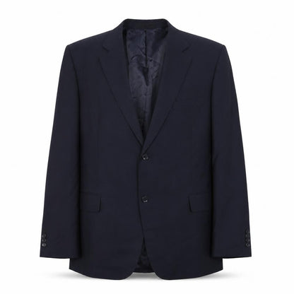 Marino Vicci Black Wool Men's Jacket UK 46 Classic Striped