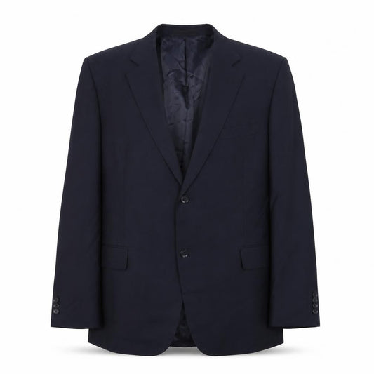 Marino Vicci Black Wool Men's Jacket UK 46 Classic Striped