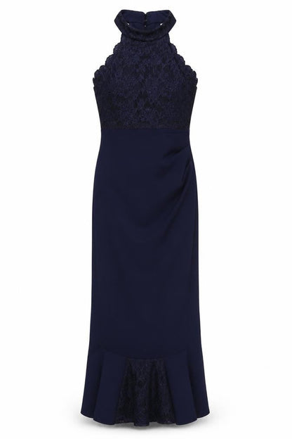 Quiz Women's Navy Blue Bodycon Midi Dress