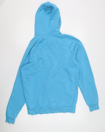 Unisex Adults UK Size S Under armour Blue Pullover Hoodie