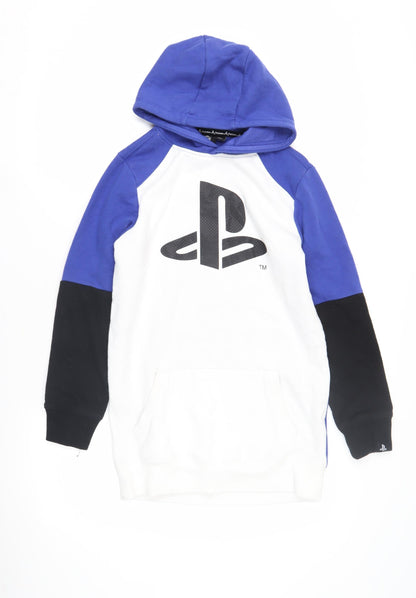 PlayStation Boys Blue Pullover Hoodie 4-5 Years
