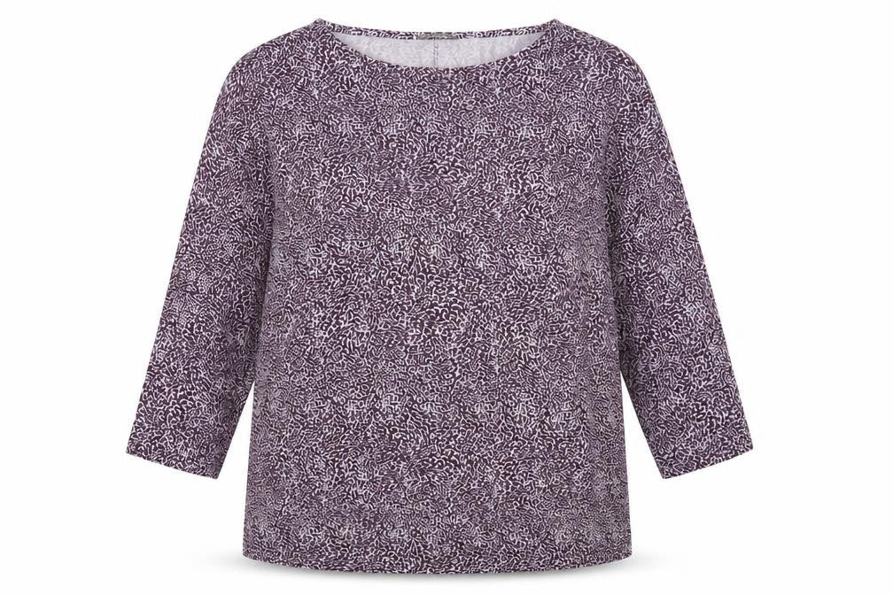 Womens UK Size M Jaeger Multicoloured Basic T-Shirt