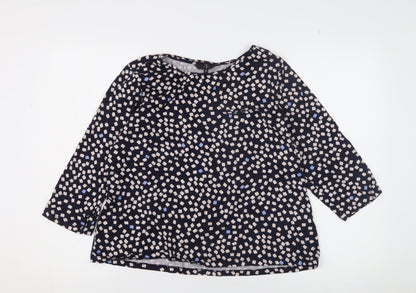 Jasper Conran Women's 3/4 Sleeve Geometric Top