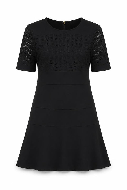 DKNY Women's Black Fit & Flare Dress, Size S