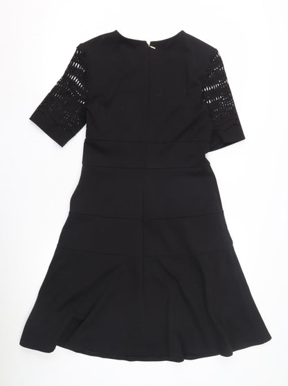 DKNY Women's Black Fit & Flare Dress, Size S