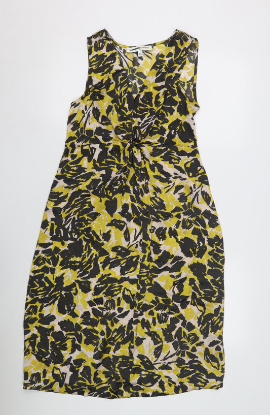 Clements Ribeiro Women's Multicoloured Shift Dress Size 10