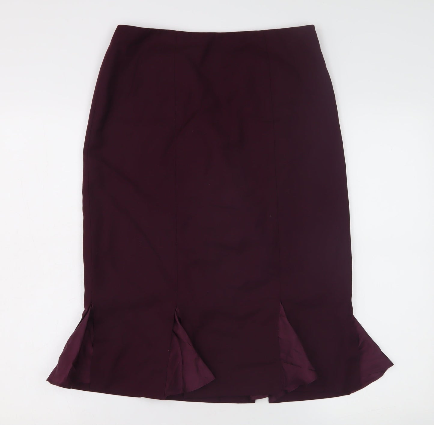 Austin Reed Women's Purple Pencil Skirt Size 12