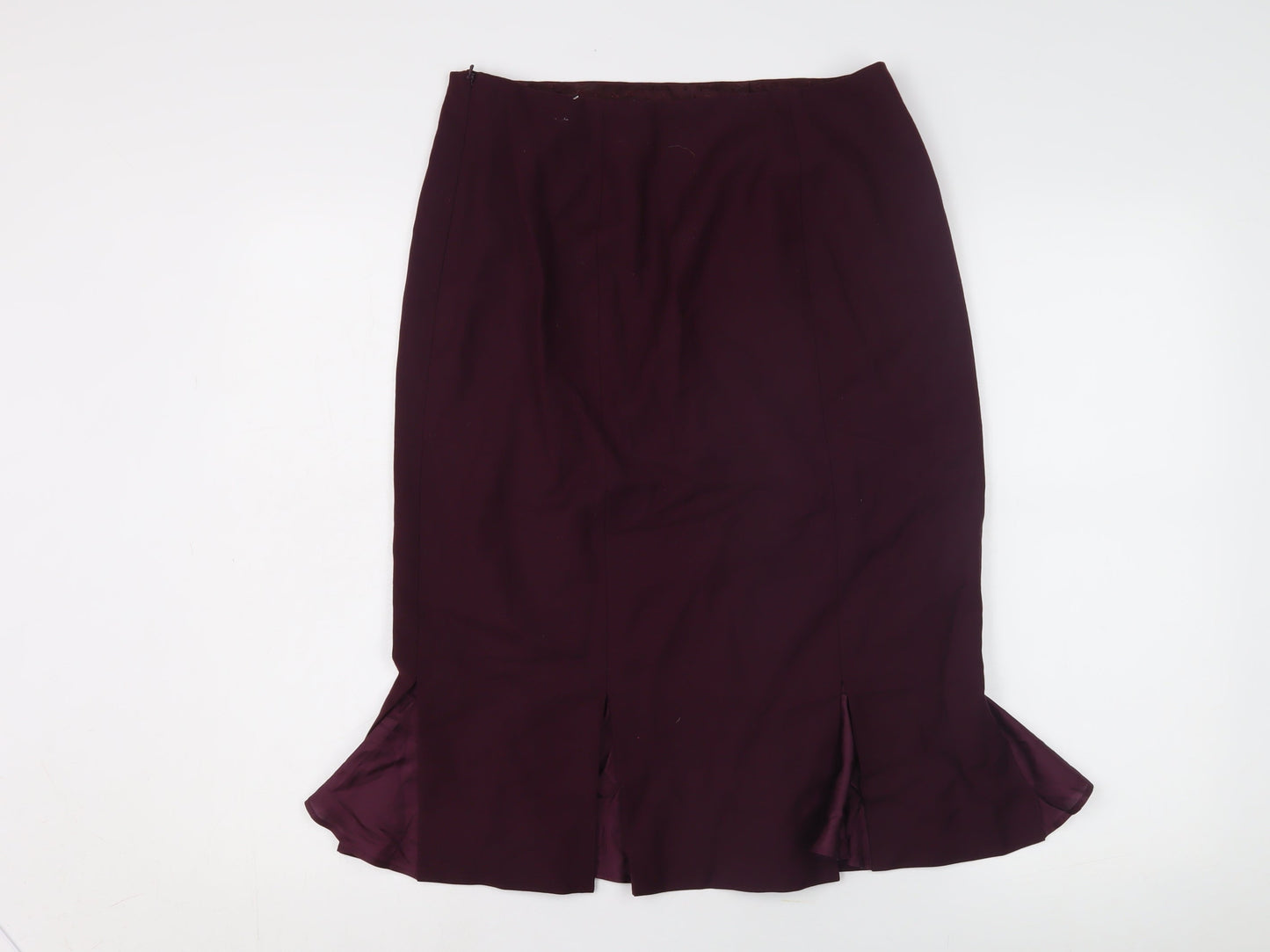 Austin Reed Women's Purple Pencil Skirt Size 12