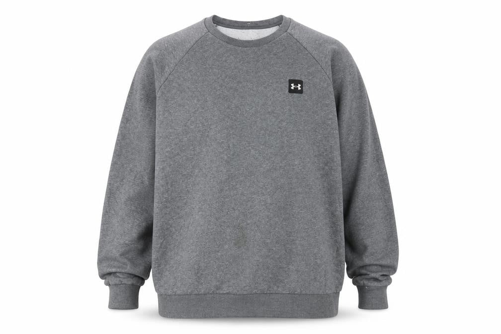 Mens UK Size L Under armour Grey Pullover Sweatshirt