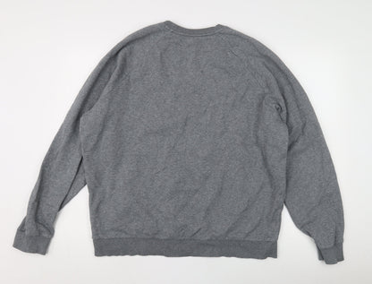 Under Armour Men's Grey Pullover Sweatshirt L