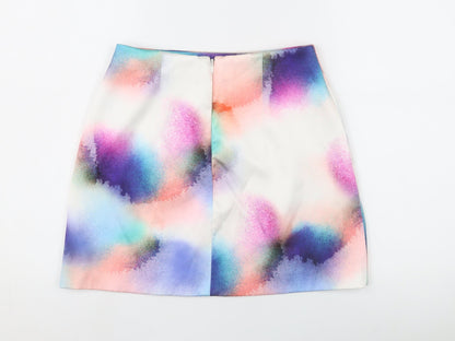 French Connection Women's Multicoloured Skirt UK 10