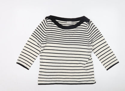 Womens UK Size M Minuet Petite Black Pullover Jumper