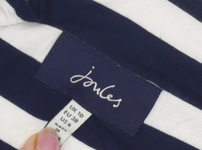 Joules Women's Blue Striped Skirt Size 10