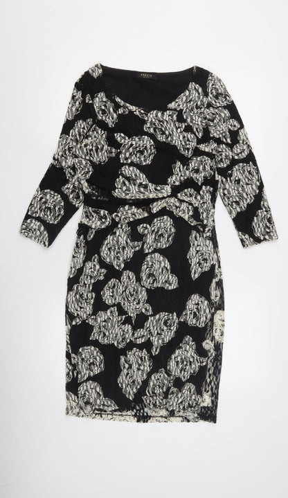 Precis Petite Women's Black Sheath Dress Size 10