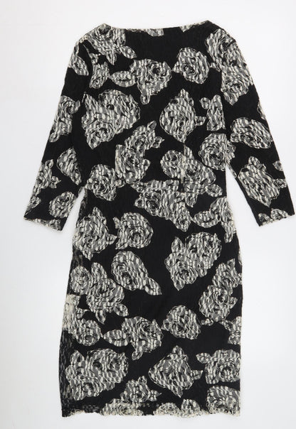 Precis Petite Women's Black Sheath Dress Size 10