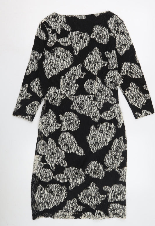 Precis Petite Women's Black Sheath Dress Size 10