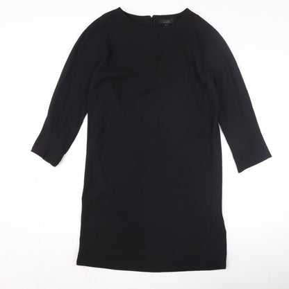 COS Women's Black Shift Dress Size S 3/4 Sleeve