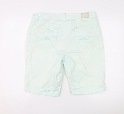 Olsen Women's Green Casual Shorts, Size 18