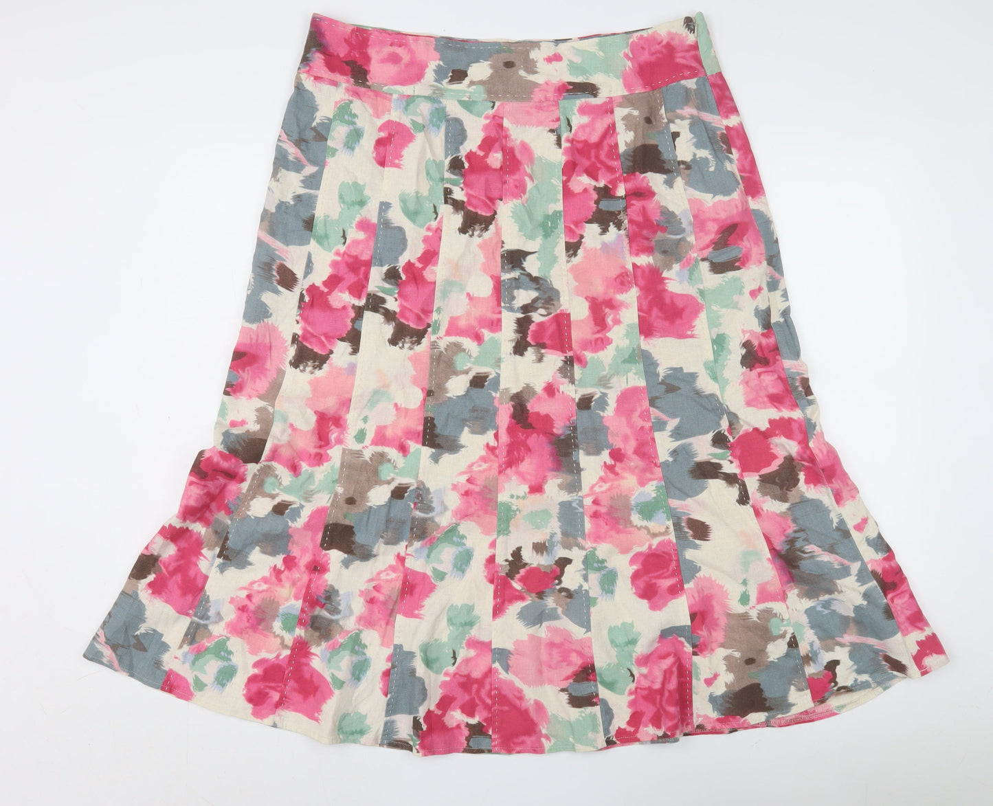 EWM Pure Classics Women's Multicoloured A-Line Skirt