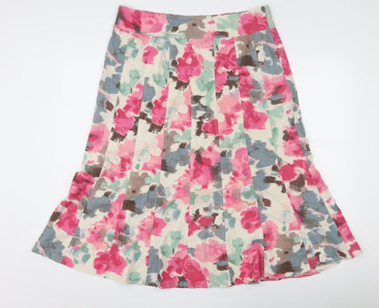 EWM Pure Classics Women's Multicoloured A-Line Skirt