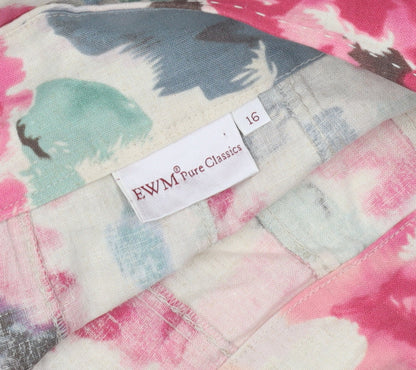 EWM Pure Classics Women's Multicoloured A-Line Skirt