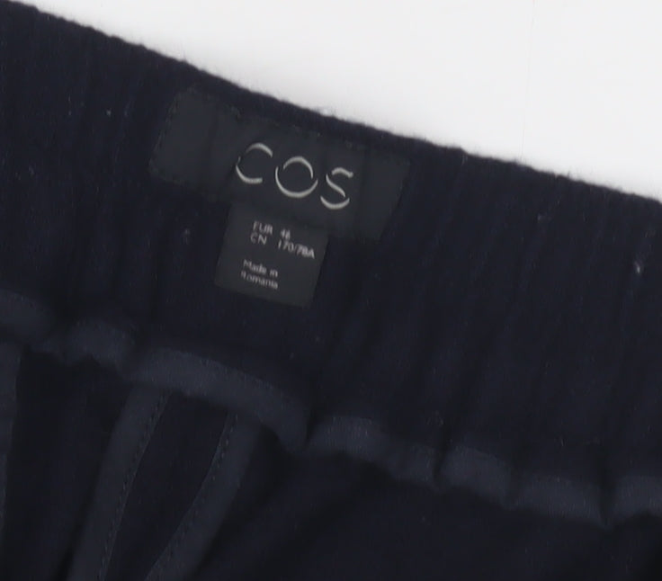 COS Women's Black Wool Trousers Size 4